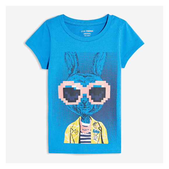 Joe Fresh Other - NWT Joe Fresh Girls Blue "Freshster" Graphic Tee